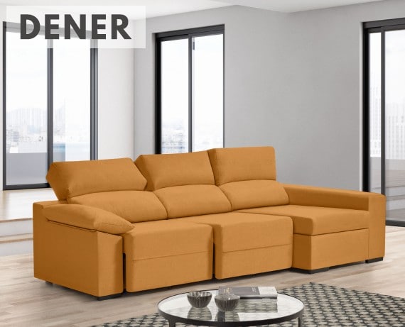 Sofá de tela Dener de HOME - principal