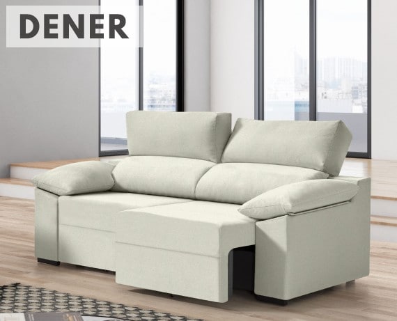Sofá de tela Dener de HOME - principal