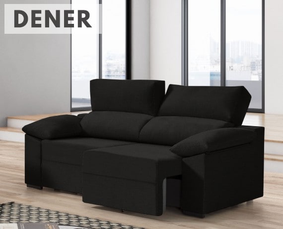 Sofá de tela Dener de HOME - principal