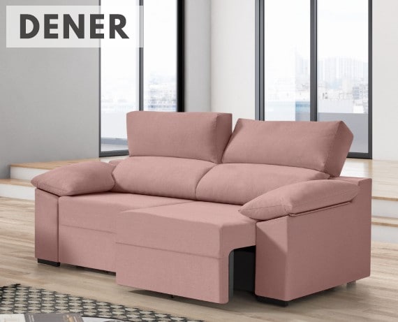 Sofá de tela Dener de HOME - principal