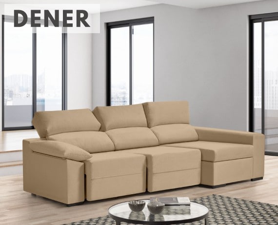 Sofá de tela Dener de HOME - principal