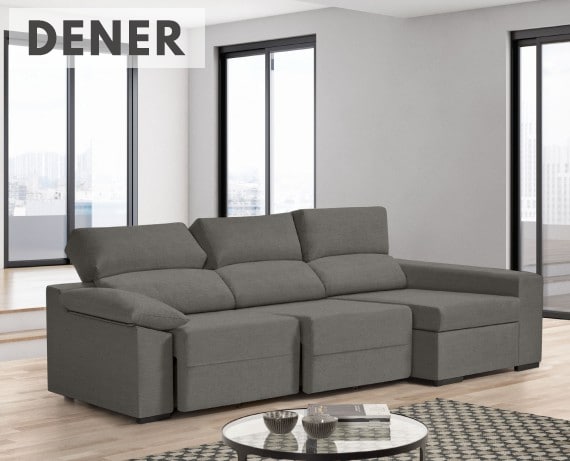 Sofá de tela Dener de HOME - principal