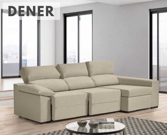 Sofá de tela Dener de HOME - principal