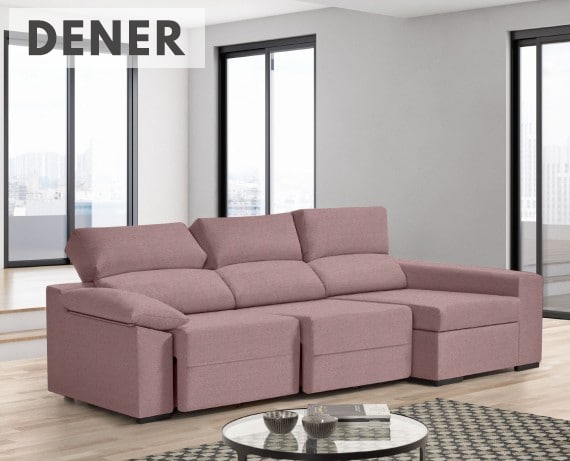 Sofá de tela Dener de HOME - principal