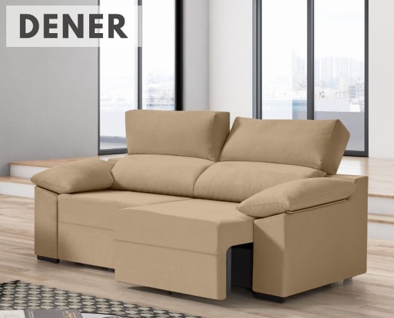 Sofá de tela Dener de HOME - principal