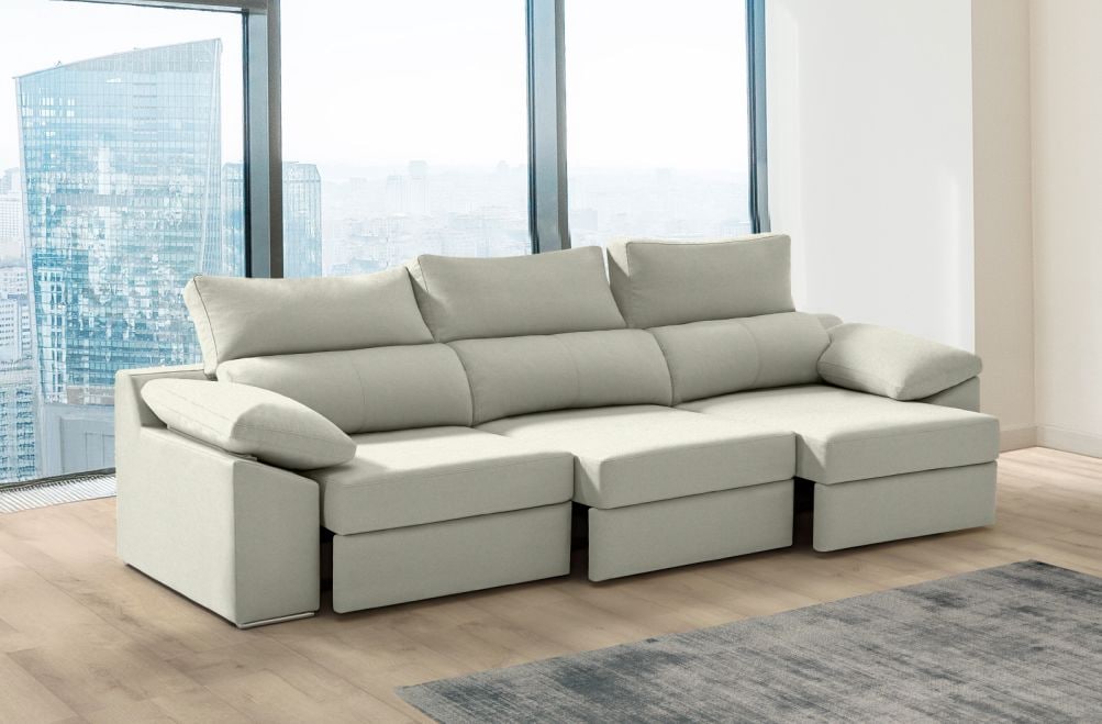 Sofá de tela Rachel Plus de HOME - principal