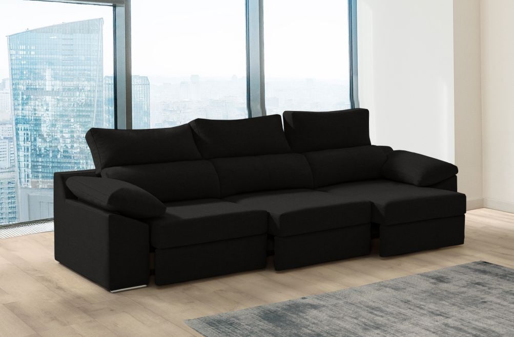 Sofá de tela Rachel Plus de HOME - principal