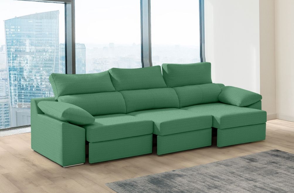 Sofá de tela Rachel Plus de HOME - principal