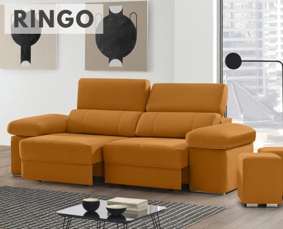 Sofá de tela Ringo de StyleKomfort - principal