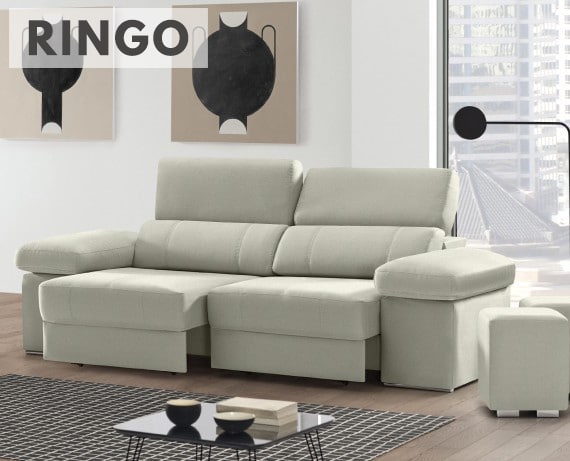 Sofá de tela Ringo de StyleKomfort - principal