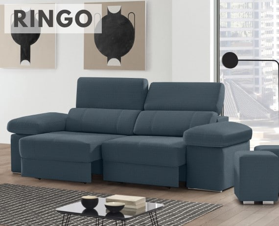 Sofá de tela Ringo de StyleKomfort - principal