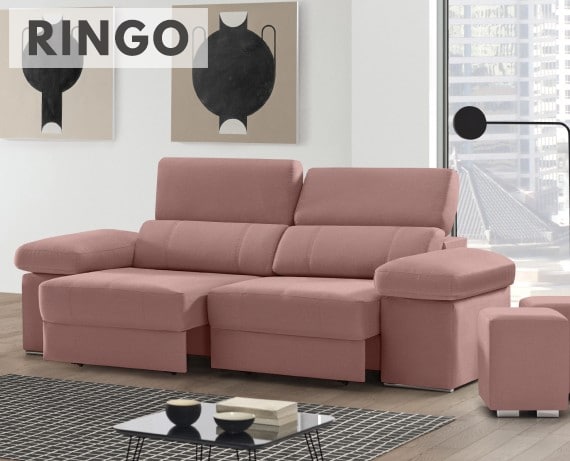 Sofá de tela Ringo de StyleKomfort - principal