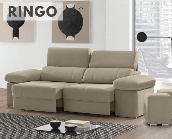 Sofá de tela Ringo de StyleKomfort - principal