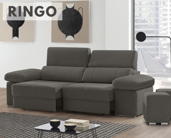 Sofá de tela Ringo de StyleKomfort - principal