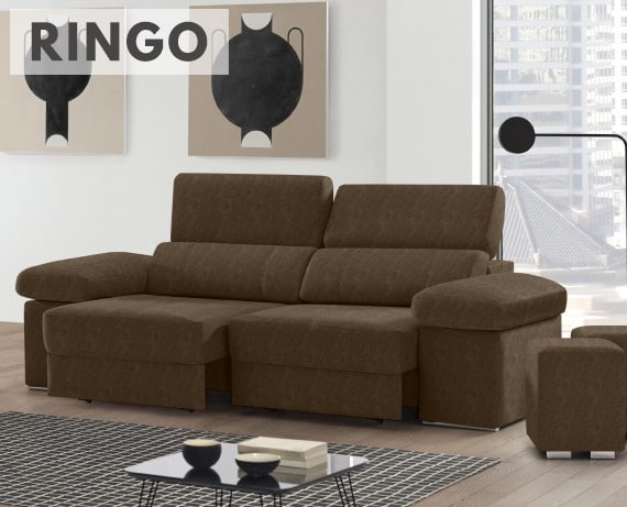 Sofá de tela Ringo de StyleKomfort - principal