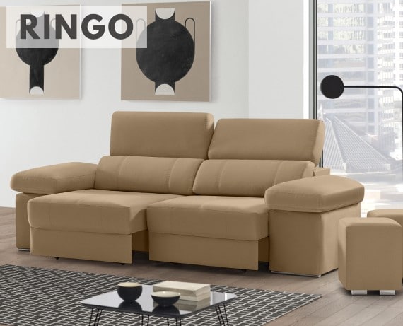 Sofá de tela Ringo de StyleKomfort - principal