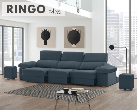 Sofá de tela Ringo Plus de StyleKomfort - principal