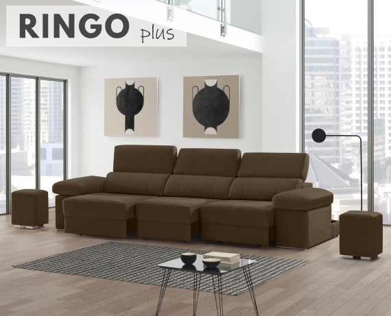 Sofá de tela Ringo Plus de StyleKomfort - principal
