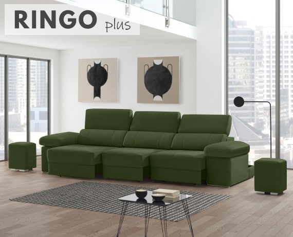 Sofá de tela Ringo Plus de StyleKomfort - principal