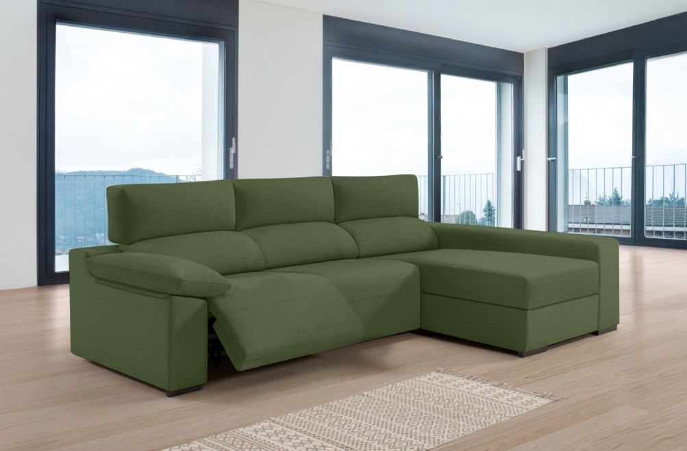 Sofá relax de tela Cuzco de HOME - principal