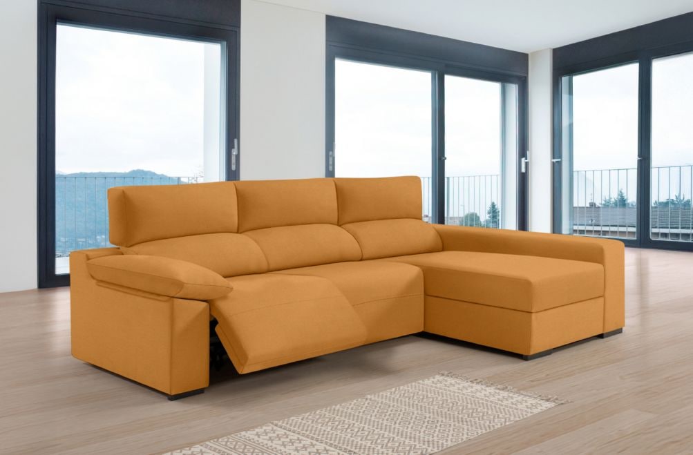 Sofá relax de tela Cuzco de HOME - principal