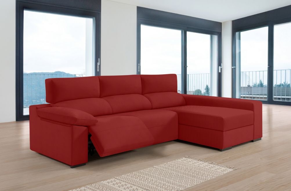 Sofá relax de tela Cuzco de HOME - principal