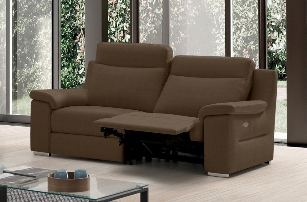 Sofá relax de tela Adele de StyleKomfort - principal