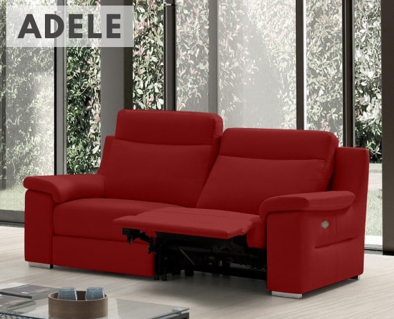 Sofá relax de tela Adele de StyleKomfort - principal