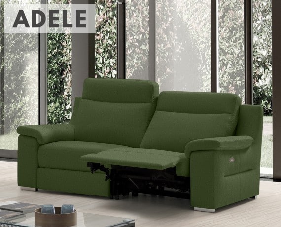 Sofá relax de tela Adele de StyleKomfort - principal