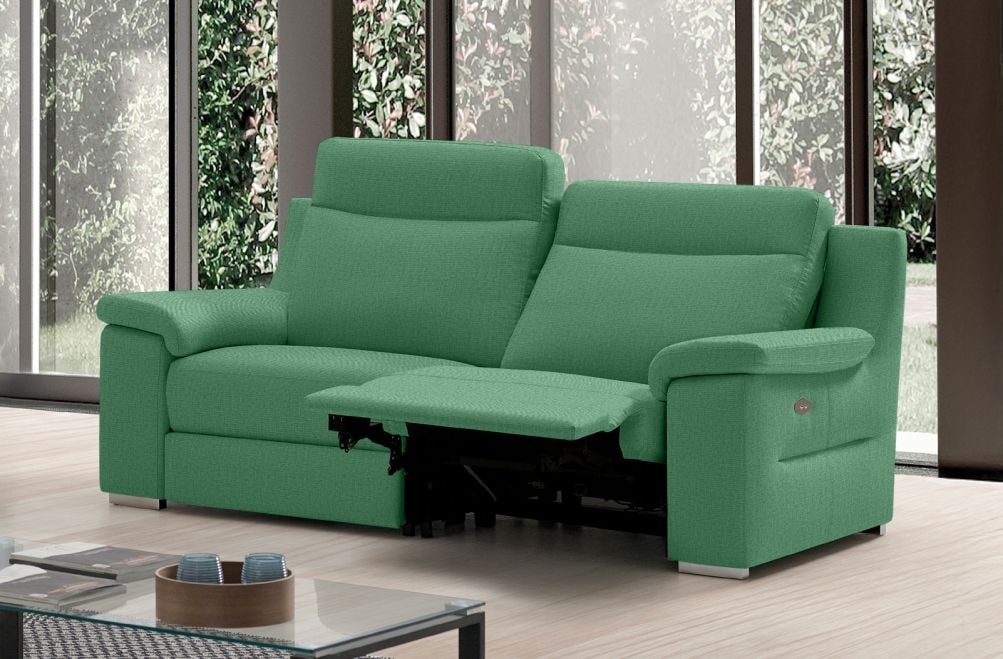 Sofá relax de tela Adele de StyleKomfort - principal