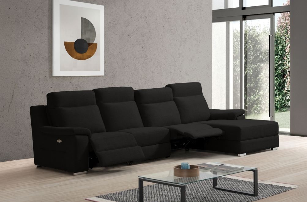 Sofá relax de tela Adele Plus de StyleKomfort - principal