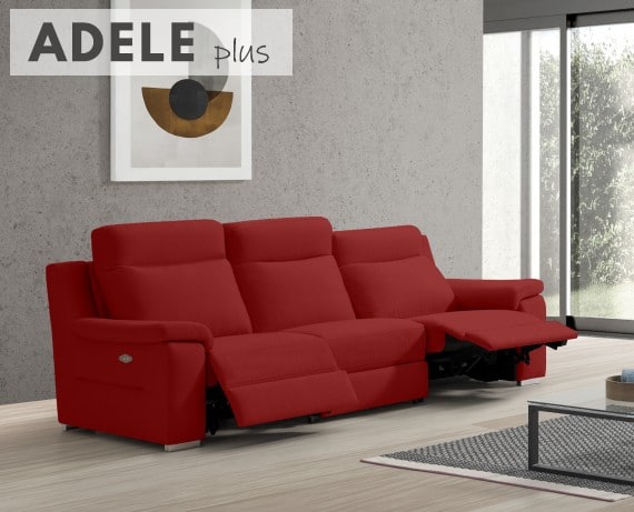 Sofá relax de tela Adele Plus de StyleKomfort - principal