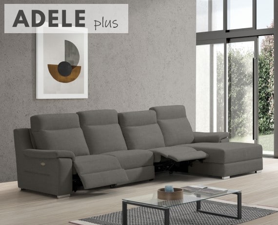Sofá relax de tela Adele Plus de StyleKomfort - principal