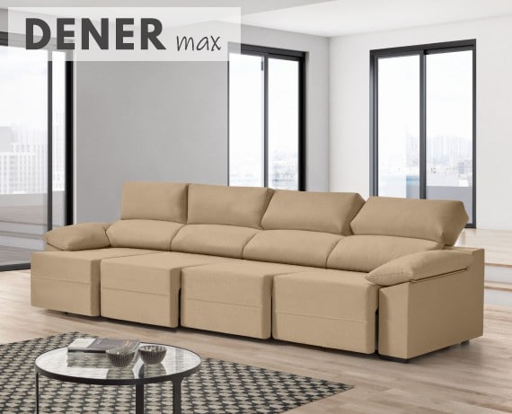 Sofá de tela Dener Max de HOME - principal