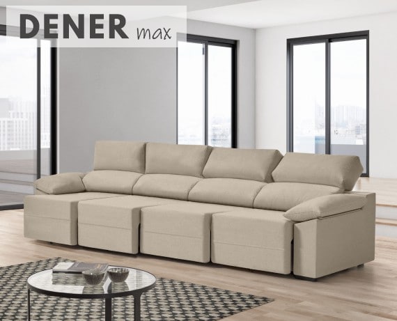 Sofá de tela Dener Max de HOME - principal