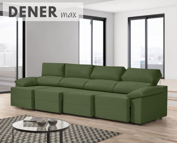 Sofá de tela Dener Max de HOME - principal