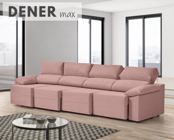Sofá de tela Dener Max de HOME - principal