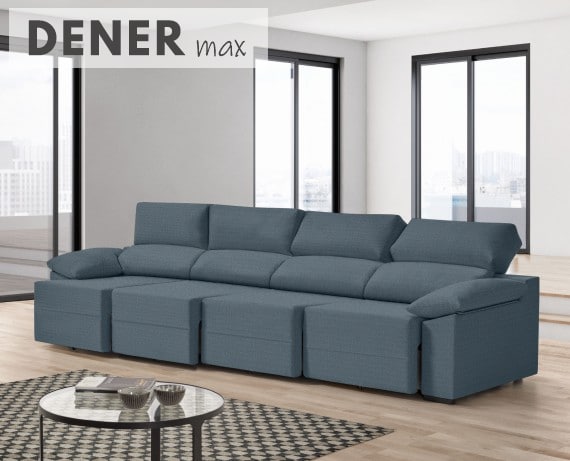 Sofá de tela Dener Max de HOME - principal