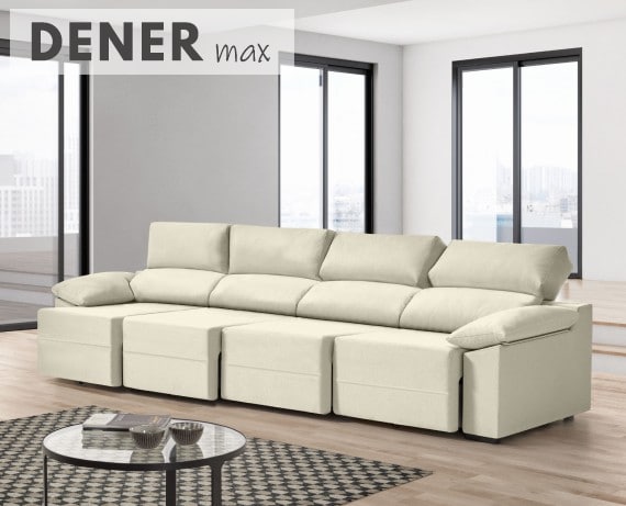 Sofá de tela Dener Max de HOME - principal