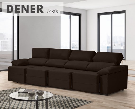 Sofá de tela Dener Max de HOME - principal