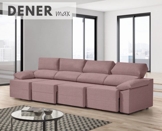 Sofá de tela Dener Max de HOME - principal