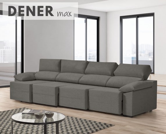 Sofá de tela Dener Max de HOME - principal