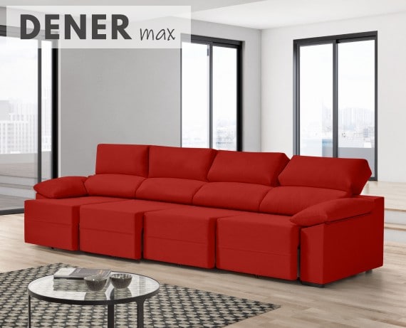 Sofá de tela Dener Max de HOME - principal