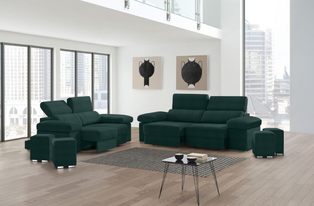 Sofá de piel Lennon de StyleKomfort - principal