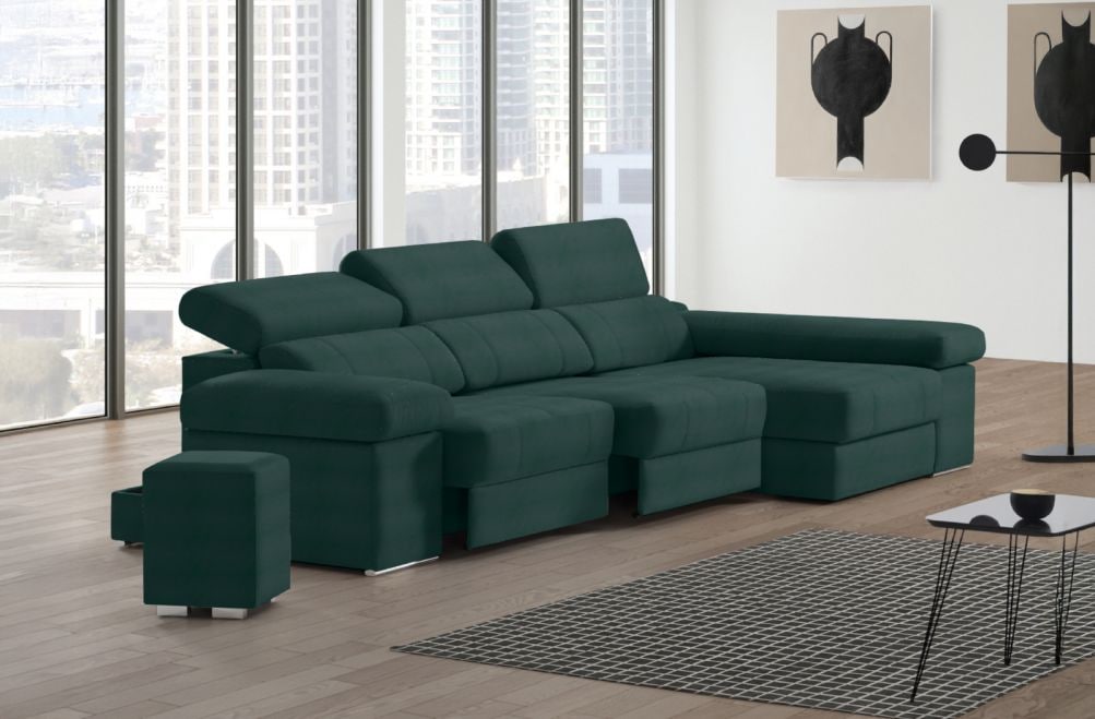 Sofá de piel Lennon de StyleKomfort - principal