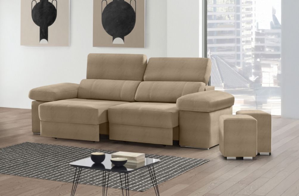 Sofá de piel Lennon de StyleKomfort - principal