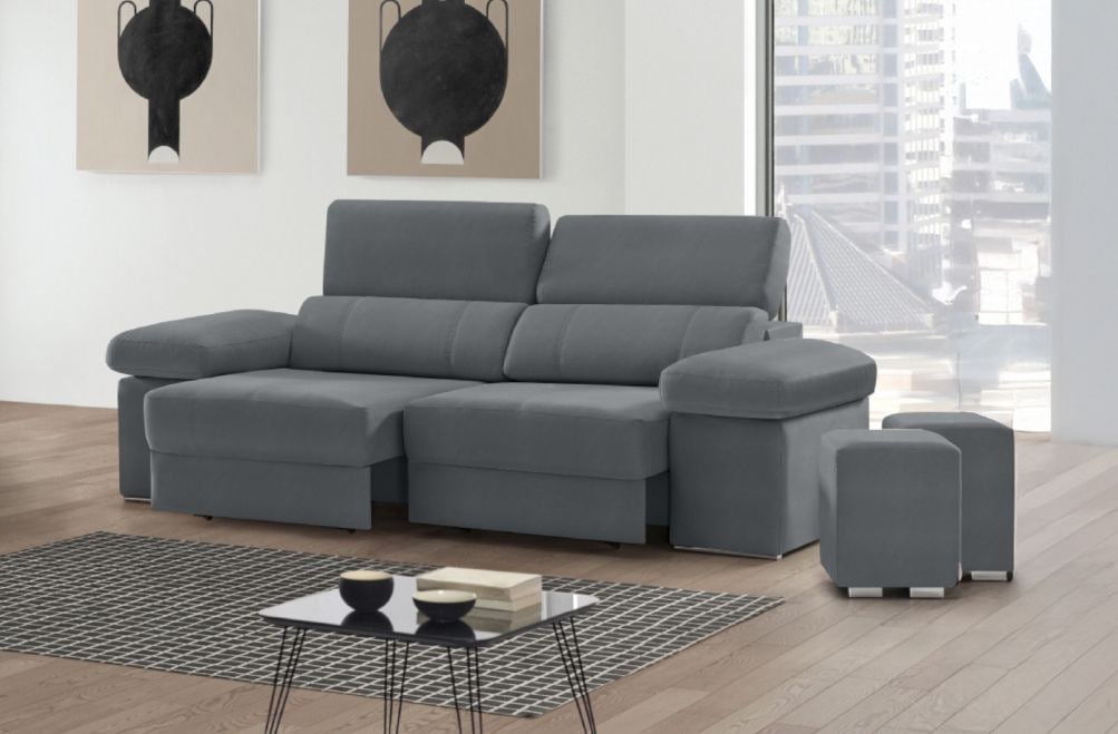 Sofá de piel Lennon de StyleKomfort - principal