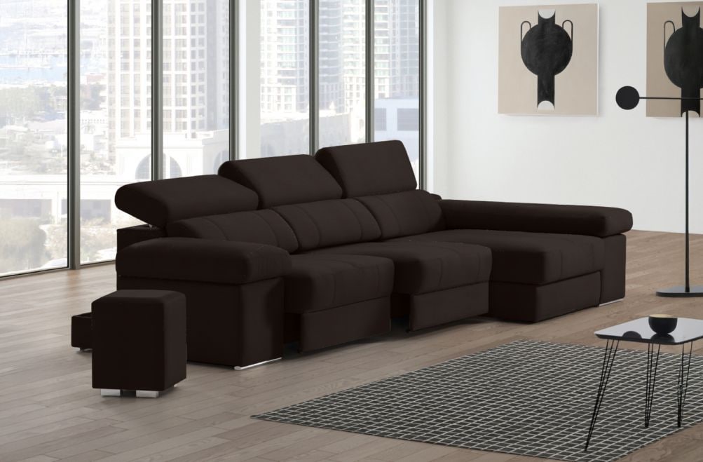 Sofá de piel Lennon de StyleKomfort - principal