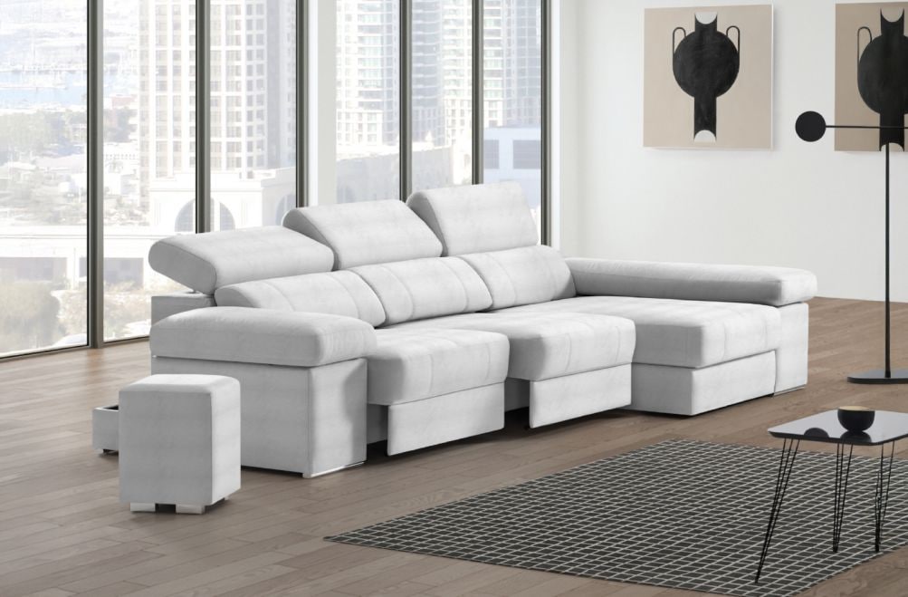 Sofá de piel Lennon de StyleKomfort - principal