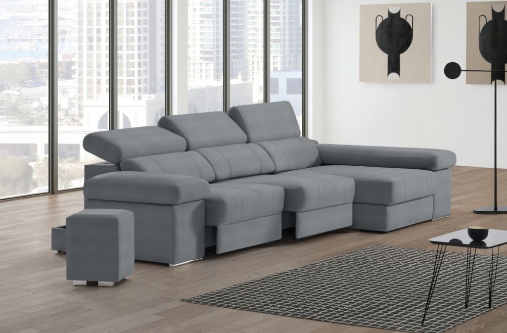 Sofá de piel Lennon de StyleKomfort - principal